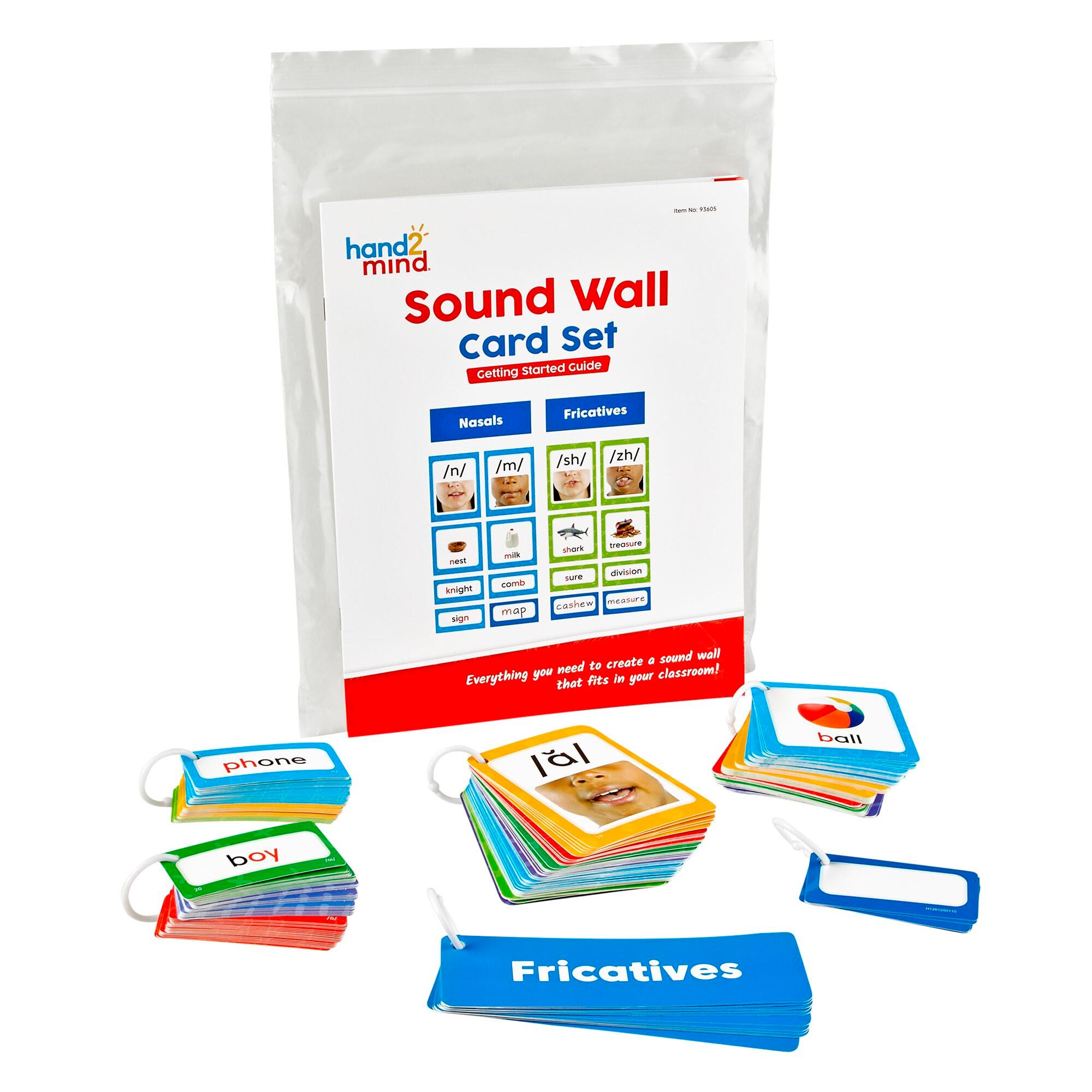 Hand2Mind Sound Wall Card Set 2132796